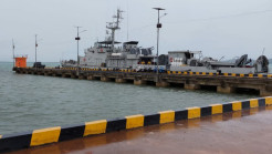 Kapal Perang TNI AL Sandar di Pelabuhan Sadai, Ada Apa?