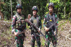 Satgas TNI Gagalkan...