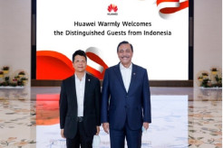 Sambangi Huawei, Luhut Buka Peluang Kerja Sama Transformasi Digital dan Energi Hijau