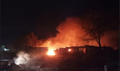 Gudang BBM Ilegal di Muara Enim Terbakar, Warga Panik Dengar 2 Kali Suara Ledakan