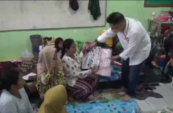 Partai Perindo Kembali Beri Bantuan Korban Erupsi Gunung Semeru