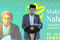 Di Muktamar NU, Jokowi...