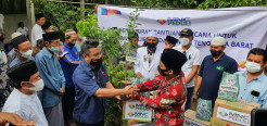 Komitmen Jaga Lingkungan, MNC Peduli Bagikan Bibit Pohon kepada Korban Bencana Alam di Lombok