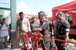 Bupati Gowa Serahkan Asrama Kodim ke Pangdam XIV Hasanuddin