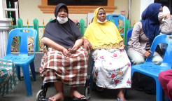 Dramatis! Hafsyah Diseret Suami dan Anaknya Keluar Rumah agar Selamat dari Kobaran Api