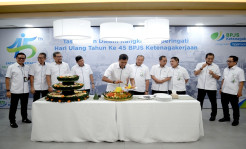 BPJS Ketenagakerjaan Satukan Semangat Sejahterakan Pekerja di Usia ke-45 Tahun