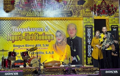 Lestarikan Kebudayaan, Anggota DPRD Kendal Gelar Pentas Kesenian Kuda Lumping