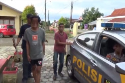 Tikam Sopir Truck, Pegawai Dishub Bersama Anaknya Ditangkap Polisi
