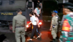 Terjaring Razia, Belasan...