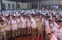 Rakorda Gerindra Sultra Dihadiri Sandiaga Uno, Akan Berjuang untuk Indonesia yang Lebih Baik