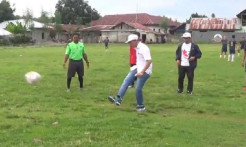 Ketua DPP Partai Perindo Yusuf Lakaseng Buka Liga Ramadan di Donggala