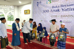 CSG Peduli Santuni 300 Anak Yatim dalam Roadshow Ramadan 2023