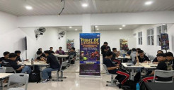 Fight of Legends Goes to School & Campus di SMK Cyber Media Berlangsung Meriah