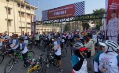 Gelar Gowes Sumpah Pemuda di Bandung, KawanJuang GP Yakin Ganjar Bisa Bawa Perubahan