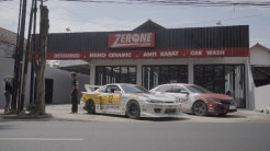 Uji Perlindungan Bodi Zerone Japan, Mobil Modif Milik Garasi Drift Ditantang Sejauh 500 KM