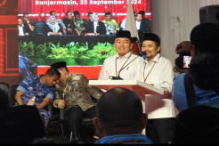 Pengundian Nomor Urut Pilgub Kalsel, GIM Kalsel Dampingi Muhidin-Hasnuryadi