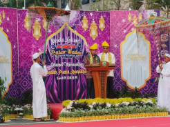Bupati Kotabaru Resmikan Pasar Wadai Ramadan 1446H/2025M