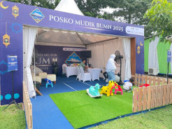 Demi Mudik Lebaran 2025 Lancar, BRI Bangun Posko Mudik BUMN di Bandara dan Rest Area Jalan Tol
