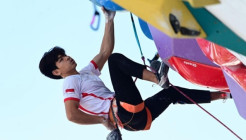 Putra Tri Ramadani Cetak Sejarah, Indonesia Rebut Emas Lead Pertama di World Climbing Series
