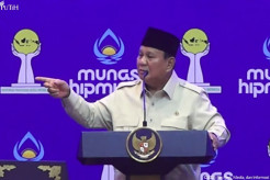 Canda Prabowo ke HIPMI: Pengusaha Indonesia Banyak Dosanya