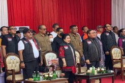 Pramono Dampingi Megawati Hadiri Bung Karno Festival di Taman Proklamasi