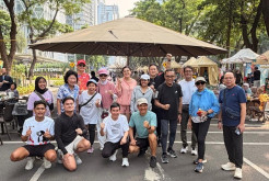 Saleh Husin, Retno Marsudi, Triawan Munaf, Tantowi Yahya, hingga Mari Pangestu Latihan Menuju UI Green Marathon