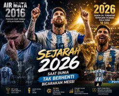 Air Mata 2016, Sejarah 2026: Saat Dunia Tak Berhenti Bicarakan Messi