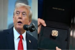 Perusahaan Belgia Beri Trump Cincin Emas dengan 321 Berlian usai Hapus Tarif