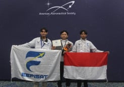 Keren, Mahasiswa PENS Raih Juara Kompetisi Satelit Mini Dunia di Amerika Serikat