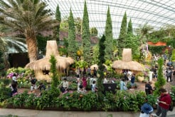 Indonesia Hadirkan 30 Instalasi Seni di Flower Dome Singapura, Tampilkan Pesona Nusantara