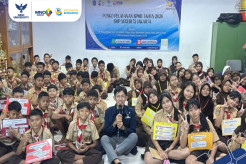 MNC University Edukasi Siswa Baru SMPN 72 Jakarta tentang Bijak Bermedia Sosial