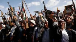 Pasukan Koalisi Pimpinan Arab Saudi Serang Wilayah Houthi Yaman