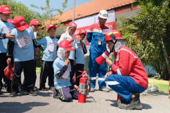 Perkuat Ketahanan Bencana, Pertagas OEJA Gelar Kencana Si Udin di Gresik