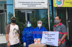 Peduli Pencegahan COVID-19, Jurnalis 4X4 Bagikan APD ke Petugas Medis