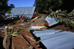 Empat Warga Tertimbun Tanah Longsor di Jeneponto