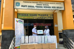 MNC Peduli dan Produser Pangan Asia  Salurkan Makanan Untuk Penghuni Panti Sosial Terdampak COVID-19