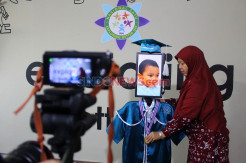 Cegah Penyebaran COVID-19, Nassa School Gelar Wisuda Virtual Menggunakan Roboda