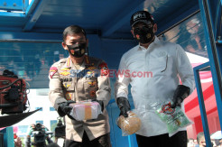 Satgas Khusus Polri Musnahkan Barang Bukti Sabu 1,2 Ton
