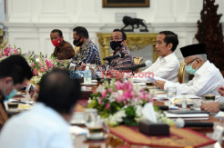 Presiden Jokowi Pimpin Ratas Percepatan Pembangunan Tol Sumatera dan Cisumdawu
