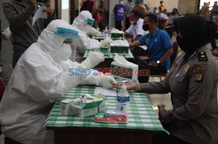Putus Mata Rantai Covid-19, AGP dan Polres Jaktim Gelar Rapid Test