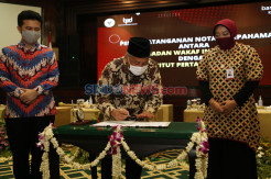 Kalisa BWI Gandeng Bank Jatim Bantu Penanganan COVID-19