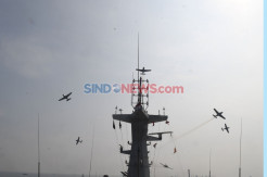 TNI AL Gelar Latihan Tempur di Perairan Teluk Jakarta