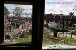 Ledakan Gas di Baltimore Amerika Serikat, Tiga Rumah Hancur