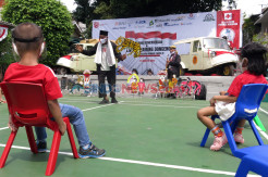 Pendongeng Samsudin Ajak Anak-Anak Hidup Sehat di Masa Pandemi Covid-19