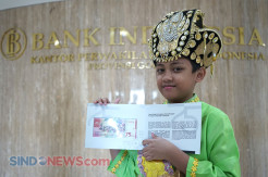 Aditnya Perpatih, Anak yang Kenakan Pakaian Adat Makuta Dalam Pecahan Uang 75.000