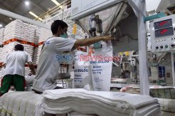 Mesin Rice To Rice di Gudang Bulog Kelapa Gading Hasilkan 18 Ton Per Jam