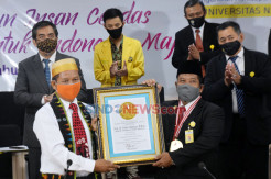 8.532 Maba Unnes Ciptakan Rekor Tanam Pohon Serentak Secara Daring