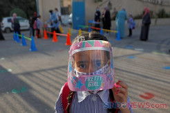 Siswa Palestina Mulai Sekolah Tatap Muka di Tepi Barat