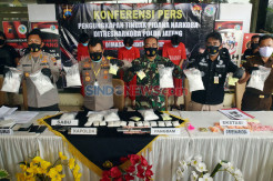 Bekuk Dua Tersangka, Polda Jateng Sita 9,1 Kg Sabu