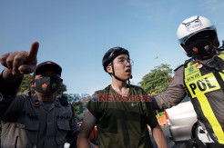 Petugas Gabungan Tindak Tegas Pelanggar Protokol Kesehatan